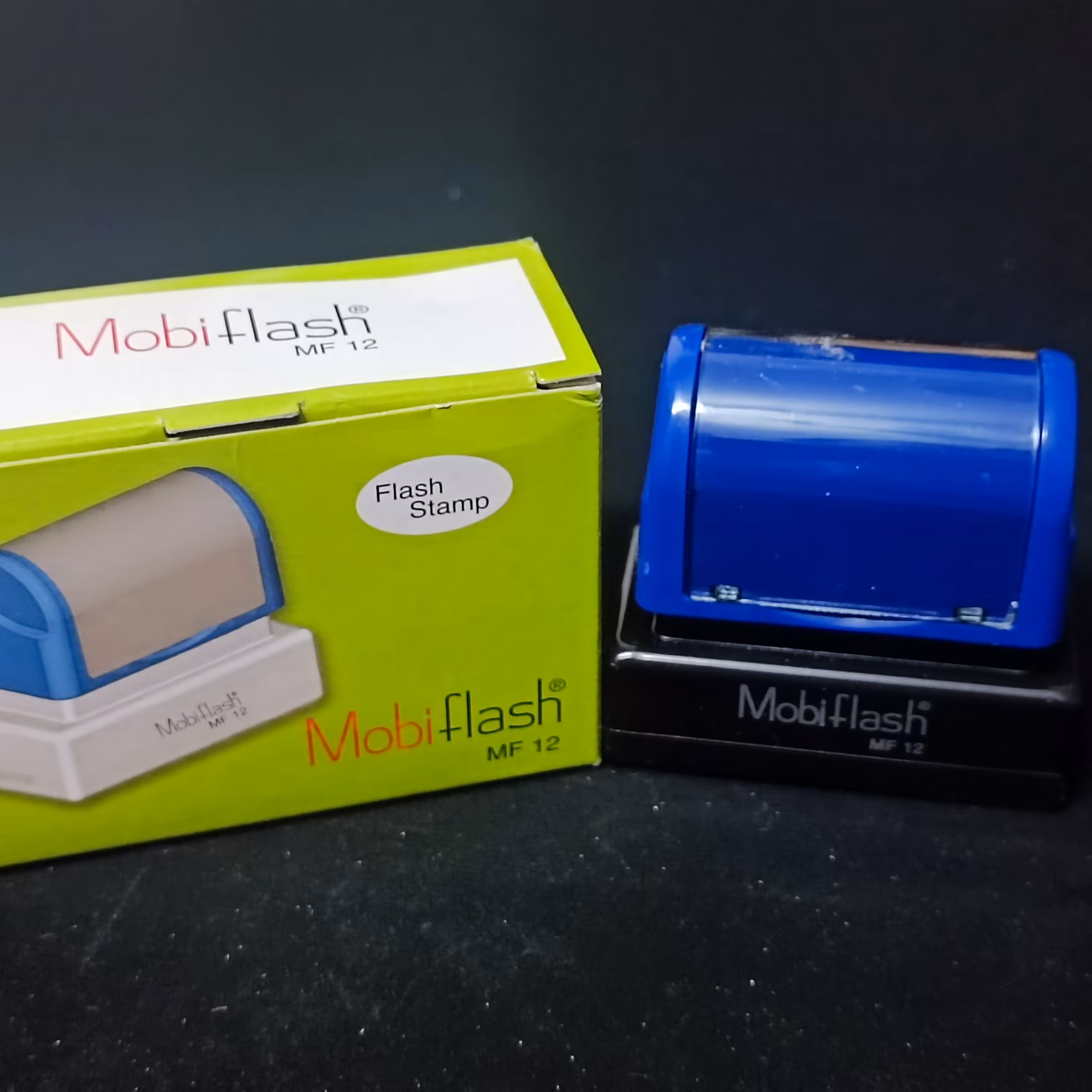 مهر لیزری اتوماتیک مستطیل  moboflash12 ترکی مناسب مهر خاتم