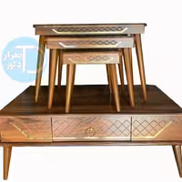 میز جلو مبلی  مدل لاماری سری چهار عددی 