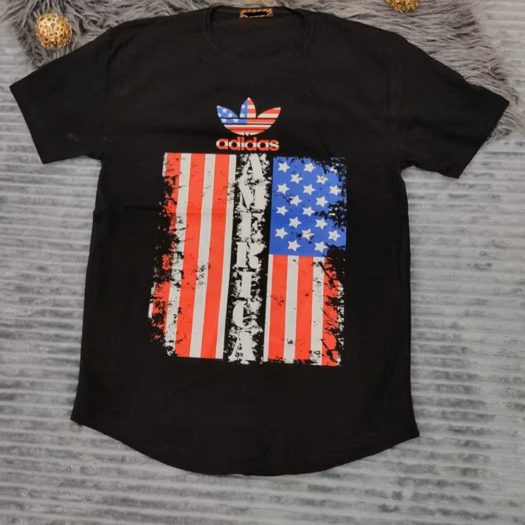 تیشرت مردانه آدیداس جنس پنبه کش درجه یک در رنگبندی و سایزبندی