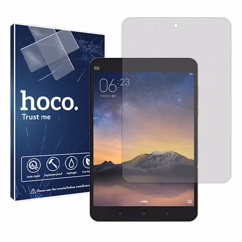 گلس تبلت شیائومی Mi Pad 2 مدل نانو هیدروژل مات برند هوکو کد XL