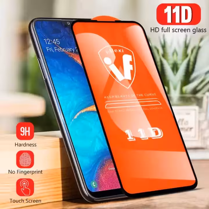 گلس فول چسب Samsung J4