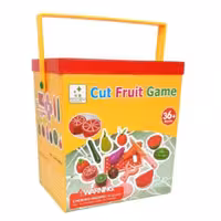 پازل میوه چوبی سطلی مگنتی