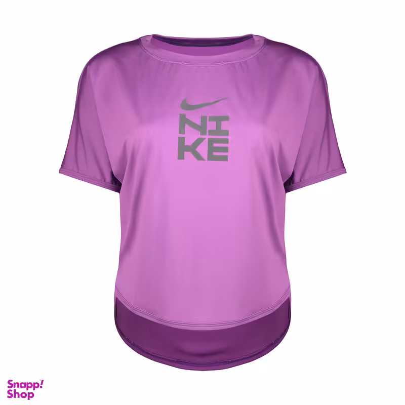 تیشرت ورزشی زنانه طرح نایک کد 05 Nike رنگ یاسی