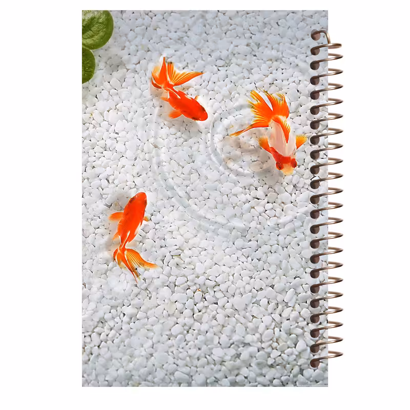 دفتر یادداشت آف تاب شهر طرح حوض و ماهی کد 4166