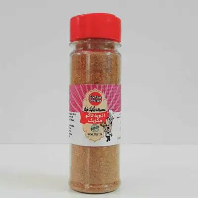 ادویه تاکو ( tako or taco) مکزیکی 80 گرم ویژه و اعلا فوتکا تهیه شده از مواد اولیه تازه و مرغوب
