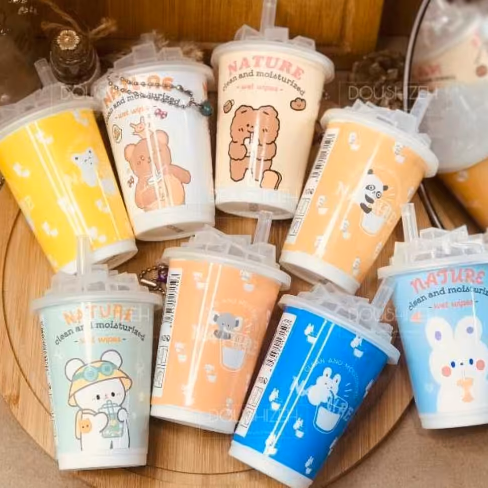 دستمال مرطوب طرح آبمیوه