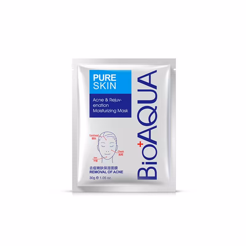 ماسک صورت بایوآکوا مدل ضد لک وزن 30 گرم