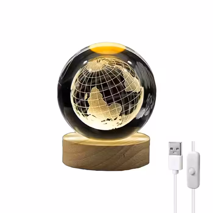چراغ خواب گوی طرح کره زمین