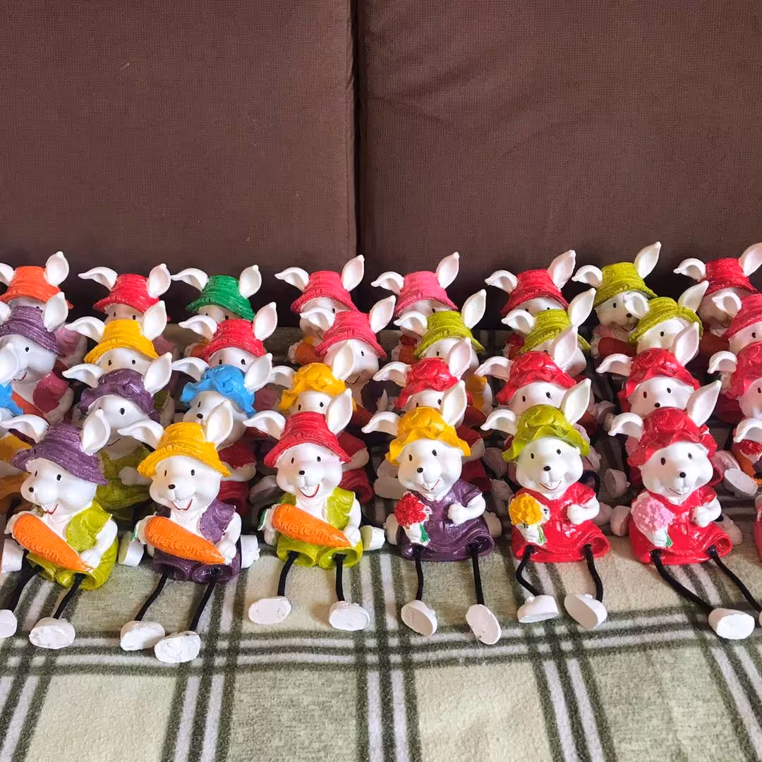 مجسمه نماد سال-نماد سال-دکوری نماد سال-مجسمه خرگوش نماد سال-مجمسه دکوری-نماد سال