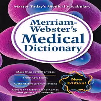 کتاب Merriam Websters Medical Dictionary اثر Merriam Webster انتشارات Merriam Webster Inc