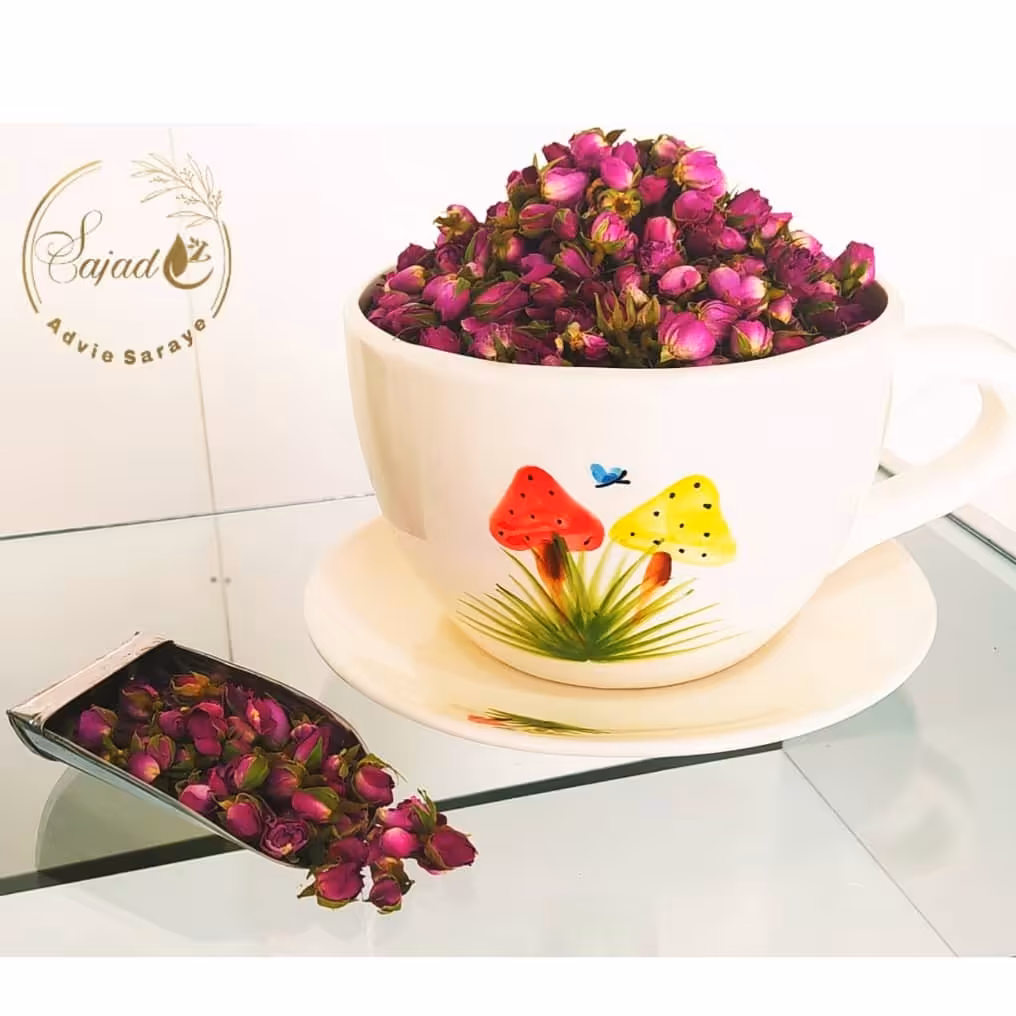 غنچه گل محمدی کاشان امساله 50 گرمی درجه یک