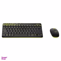 کیبورد و ماوس بی سیم لاجیتک (Logitech) مدل MK240 Nano