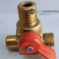 شیر مخزن گاز خودرو ، استوانه ای با علامت استاندارد 