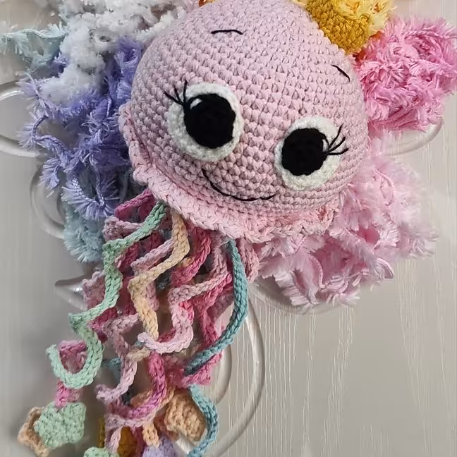 عروسک بافتنی عروس دریایی