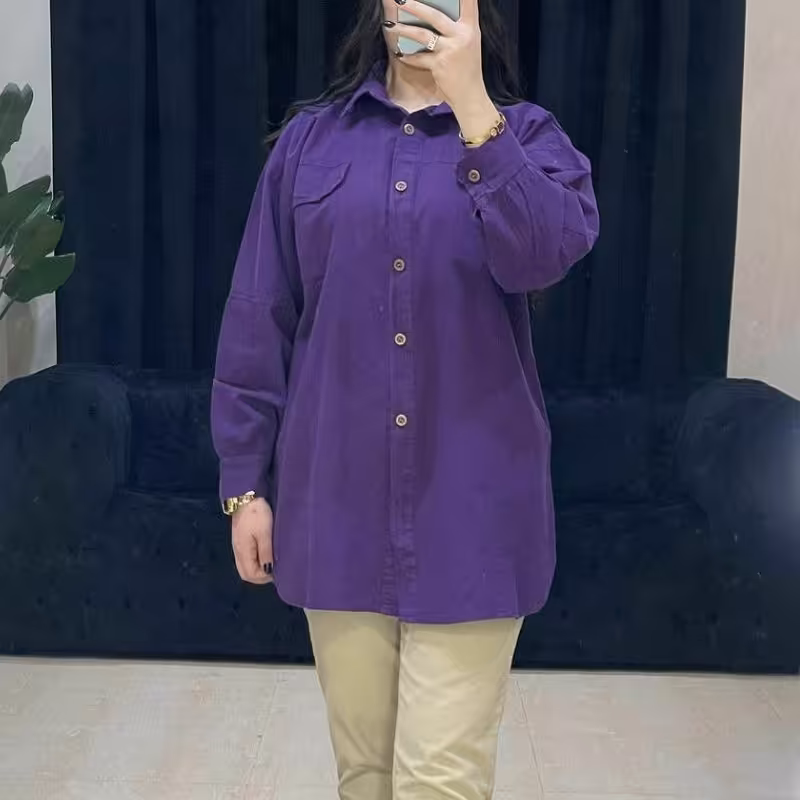 مانتو تابستانه دوجیب مدل مهسان با تنوع رنگی