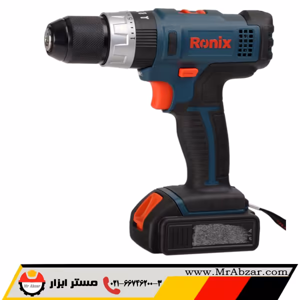 دریل شارژی چکشی رونیکس 8614