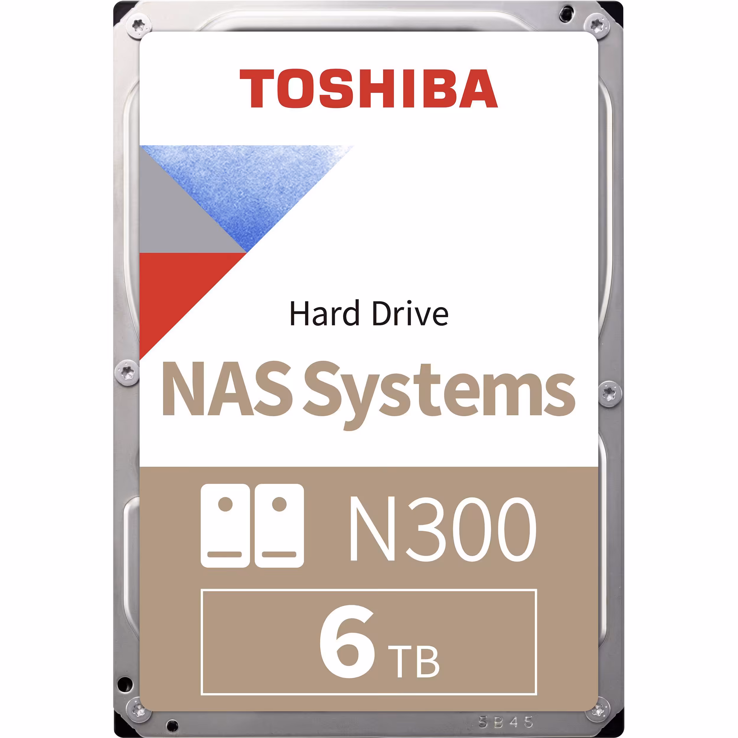 هارددیسک اینترنال توشیبا مدل N300 ظرفیت 6 ترابایتToshiba N300 6TB 3.5Inch SATA III (6GB/s) 7200