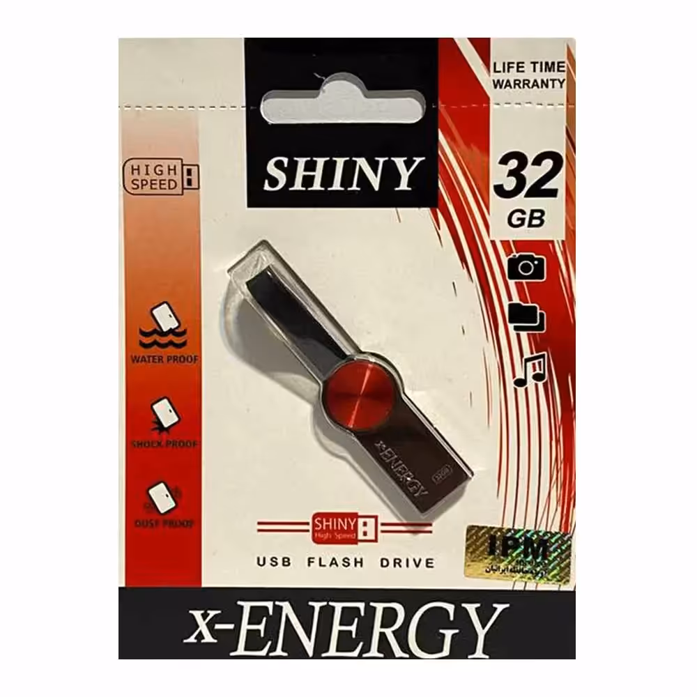 خرید فلش مموری 32 گیگابایت ایکس انرژی مدل X-ENERGY SHINY