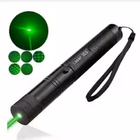 لیزر پوینتر  حرارتی وارداتی با برد 12 کیلومتر واقعی کلید ضامن و باطری شارژی  با کیفیت اورجینال 