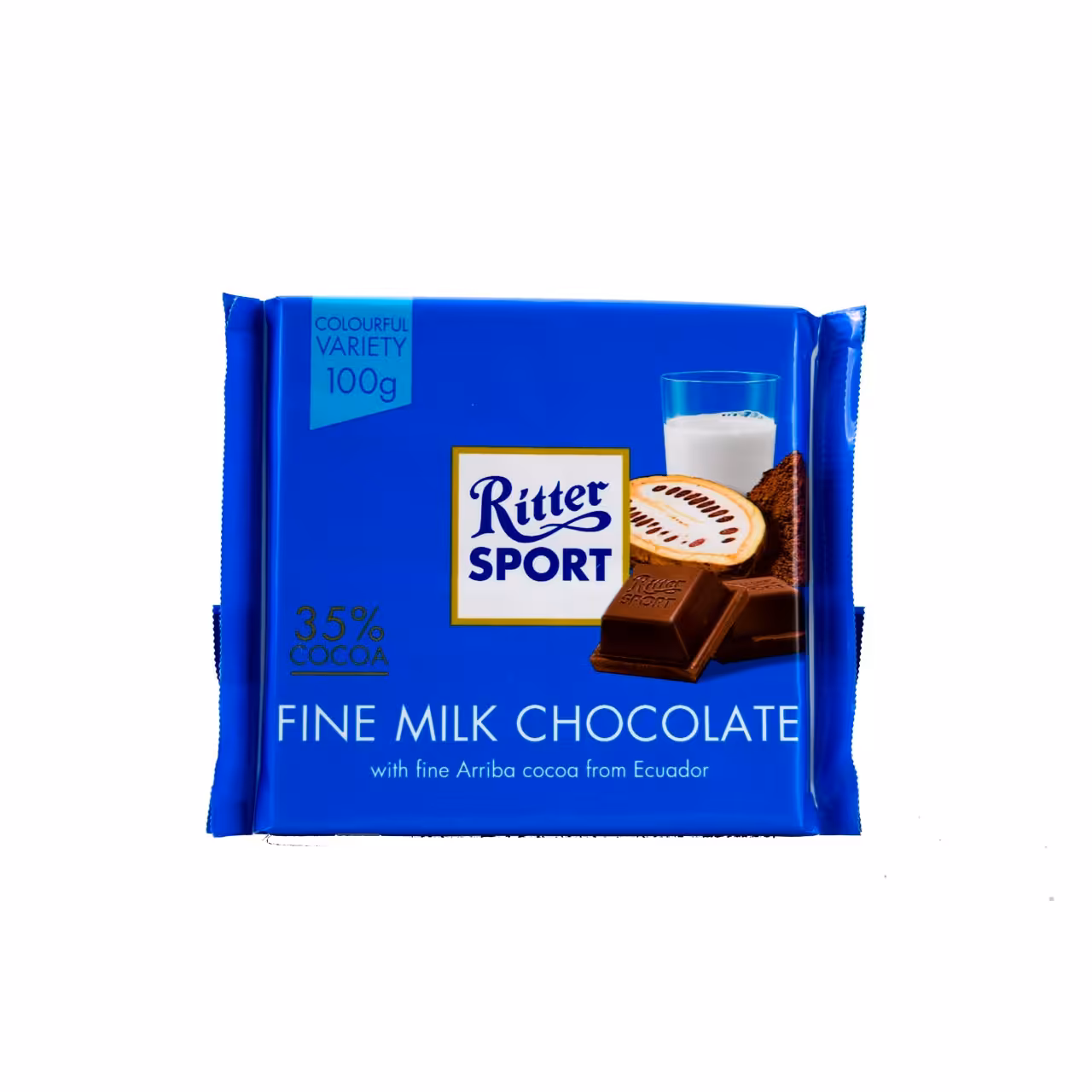 شکلات شیری 100 گرم ریتر اسپورت - Ritter Sport