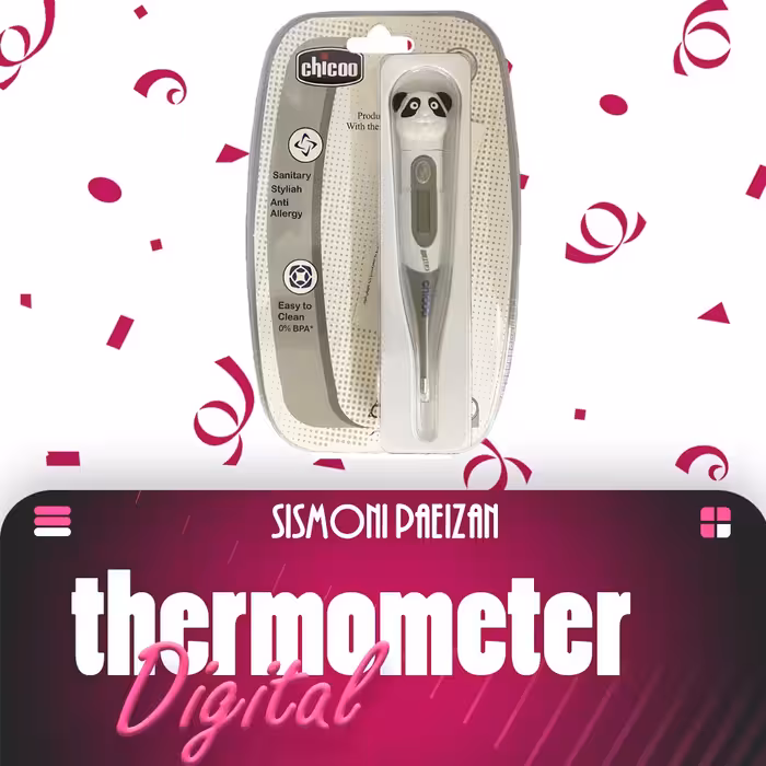 تب سنج دیجیتال طرح عروسکی وکیومی  چیکو chicoo