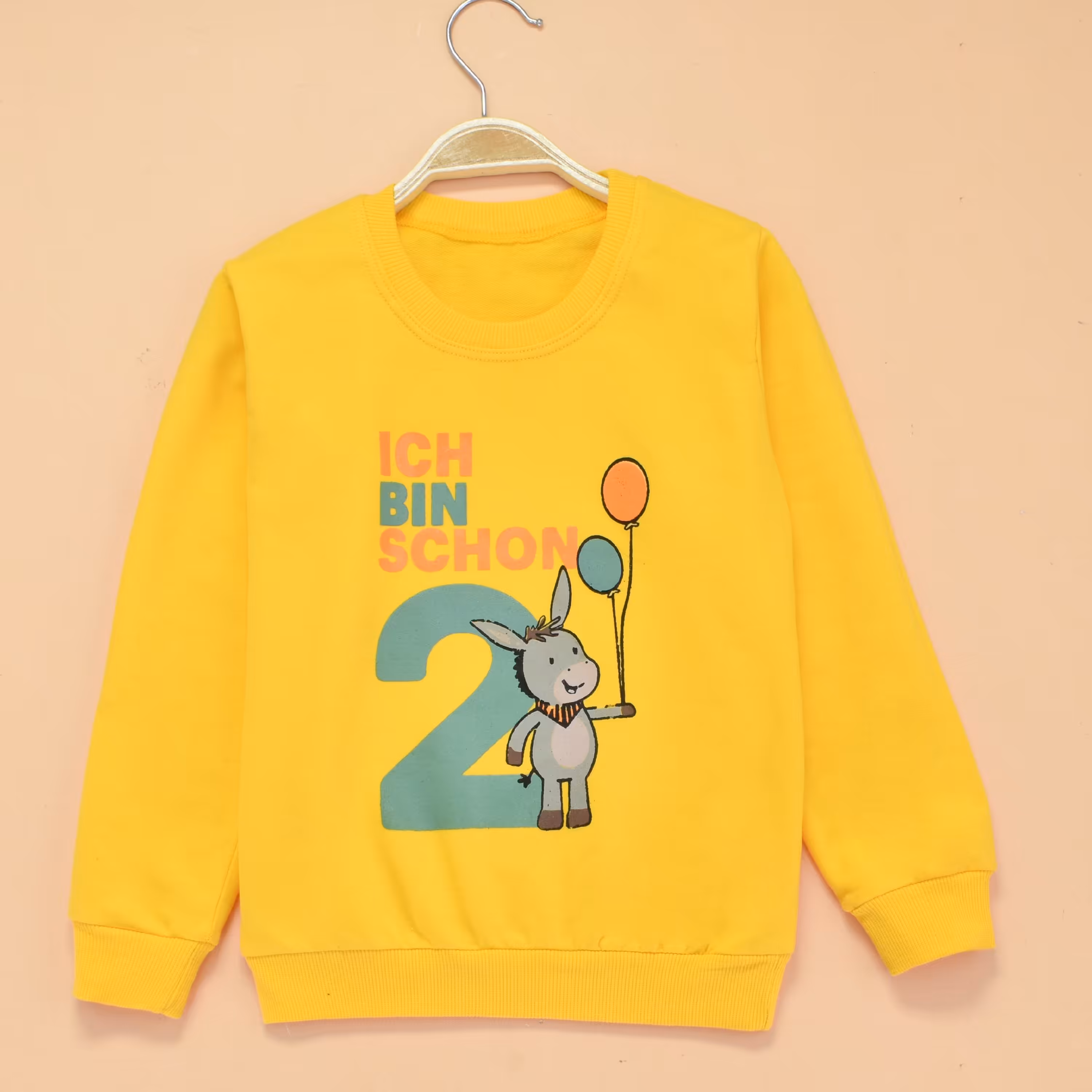 بلوز تک بچگانه طرح الاغ وبادکنک