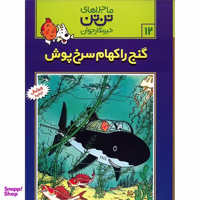کتاب گنج راکهام سرخ پوش، ماجرا‌های تن تن خبرنگار جوان 12 اثر هرژه انتشارات رایحه اندیشه