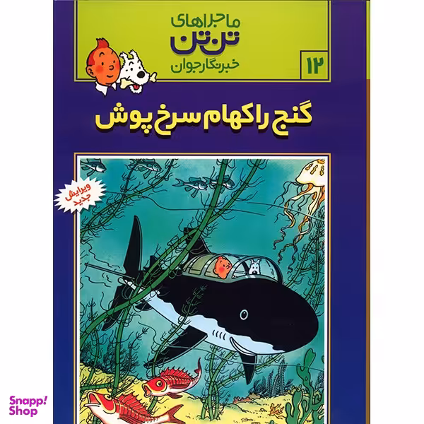 کتاب گنج راکهام سرخ پوش، ماجرا‌های تن تن خبرنگار جوان 12 اثر هرژه انتشارات رایحه اندیشه