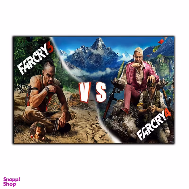 تابلو شاسی بکلیت طرح بازی فار کرای مدل SH-1988