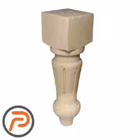 پایه چوبی T خطدار 20 سانتیمتر