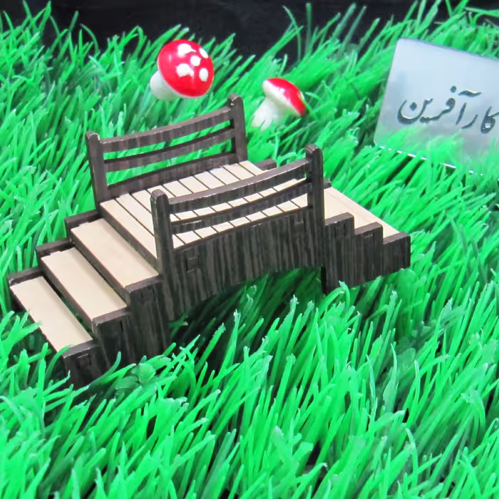 پل  مطبق ماکت مجتبی
مجتبی ماکت تزیینی تراریوم دیش گاردن استاپ موشن کد 308