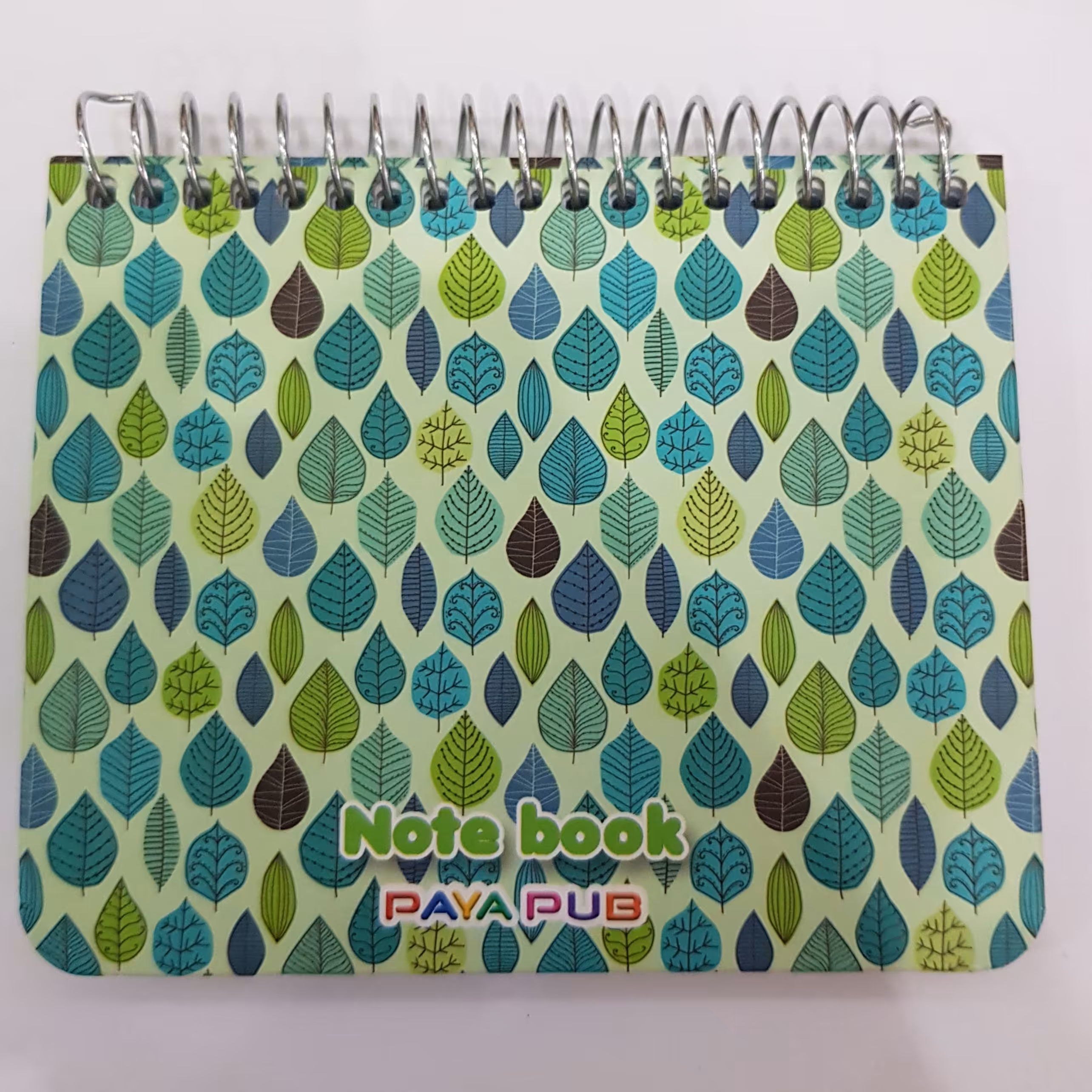 دفتر یادداشت جلد سخت 1/12 دفتر یادداشت پایا جلد سخت جلد گالینگوری از بالا بازشونده دفتر یادداشت سیمی پایا طرح برگ