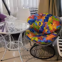 مبل راحتی فلزی با رنگ مقاوم 