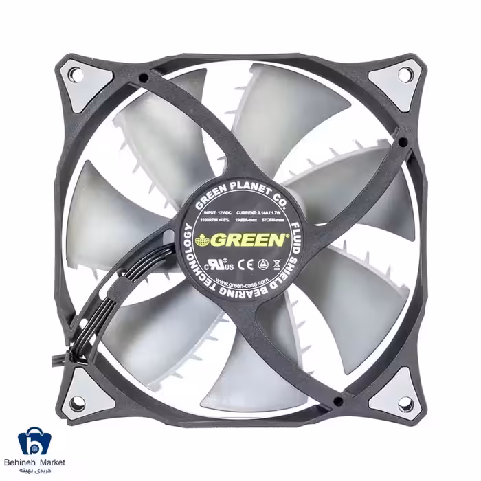 فن کیس گرین مدل GF120-FSB