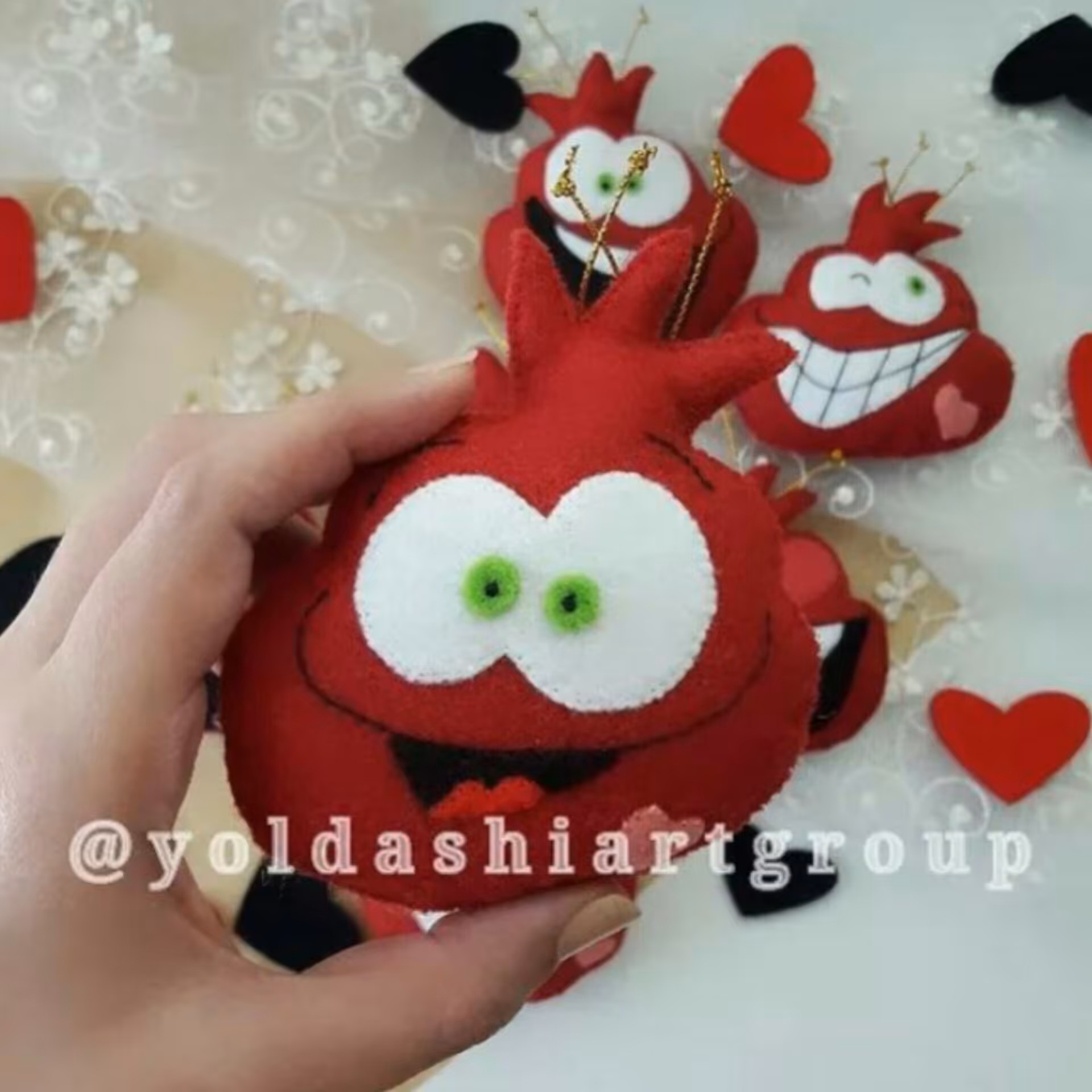 انار نمدی خندان یلدایی 4