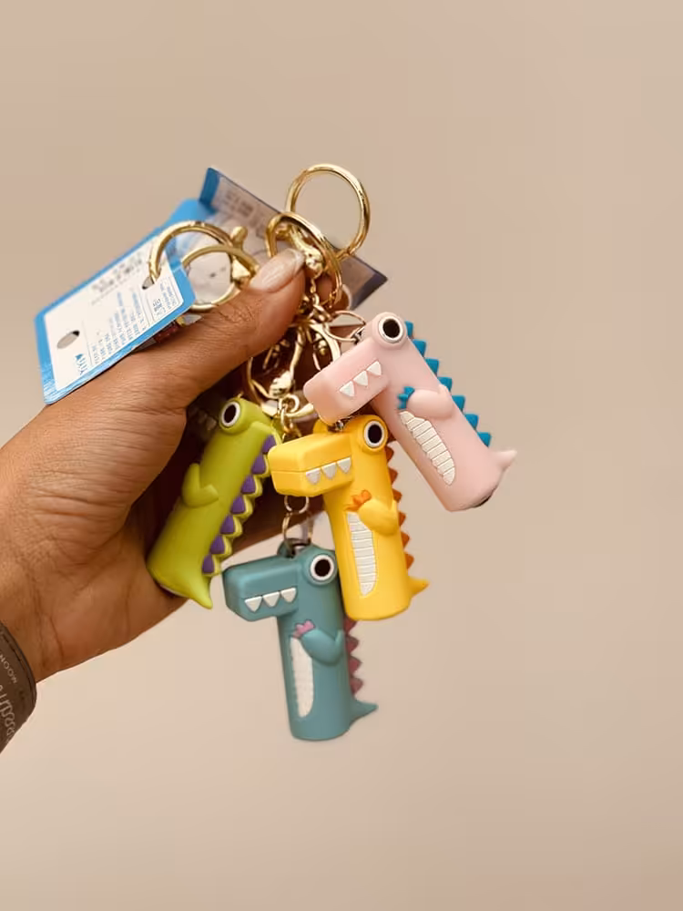 جاکلیدی دایناسور چراغ قوه دار کد001745