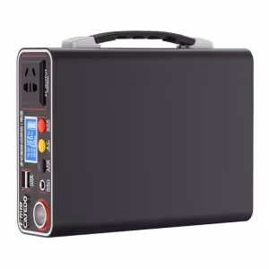 ژنراتور برق اضطراری قابل حمل 300 وات 60000 میلی امپر  با پنل خورشیدی 45 وات