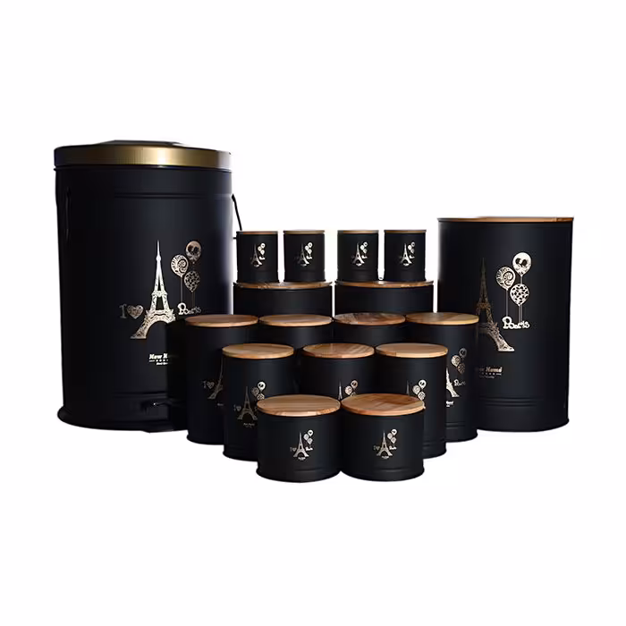 سرویس آشپزخانه 17 پارچه طرح ایفل نیوهوم