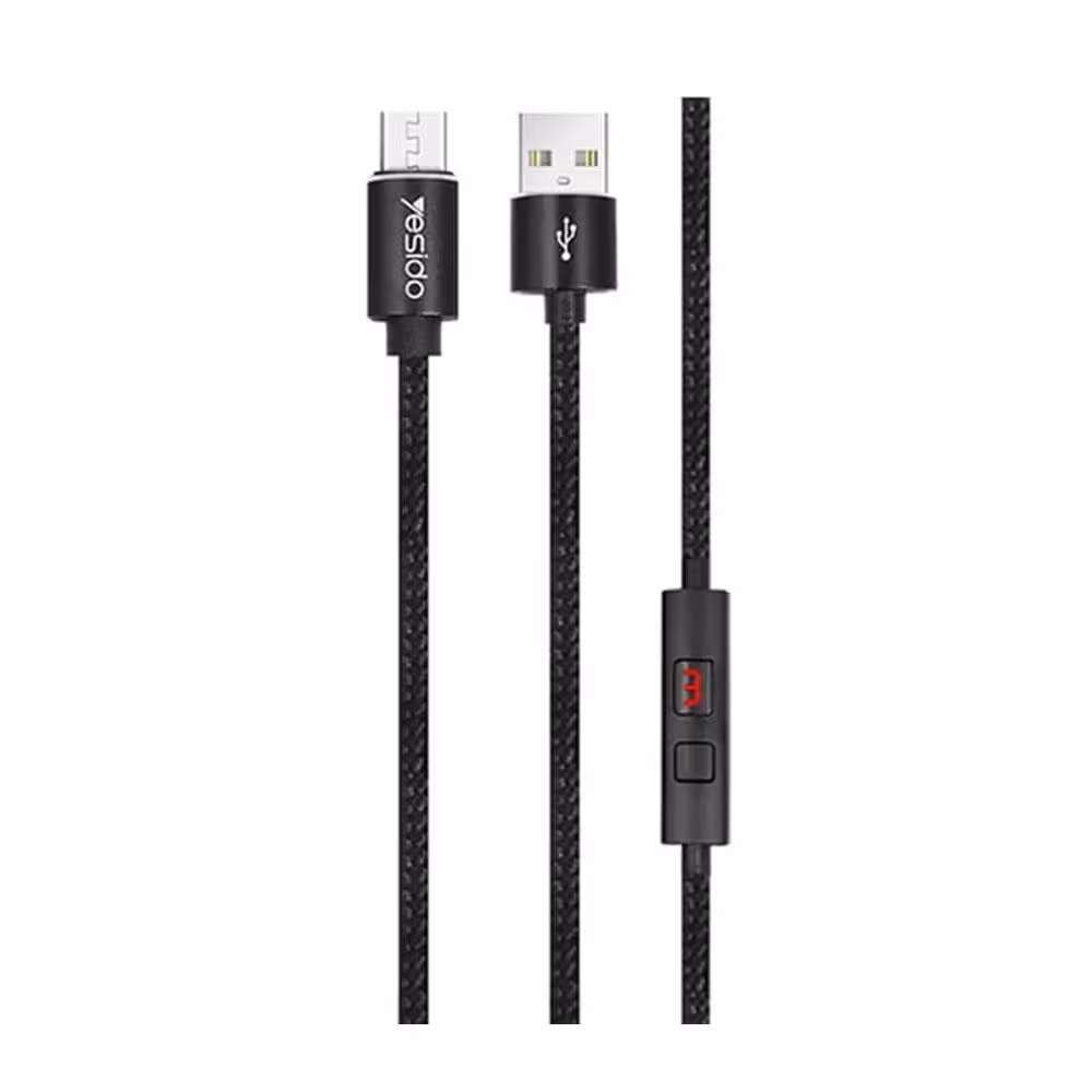  کابل تبدیل USB به microUSB یسیدو مدل CA-46 طول 1.2 متر