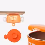 ست 5 تکه ظرف غذا استیل کودک رووکو Rovco