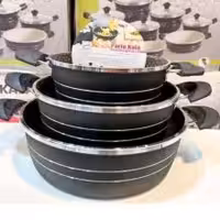 ست تابه 3 پارچه مدل دودسته زنبوری فورج پرتوکالا