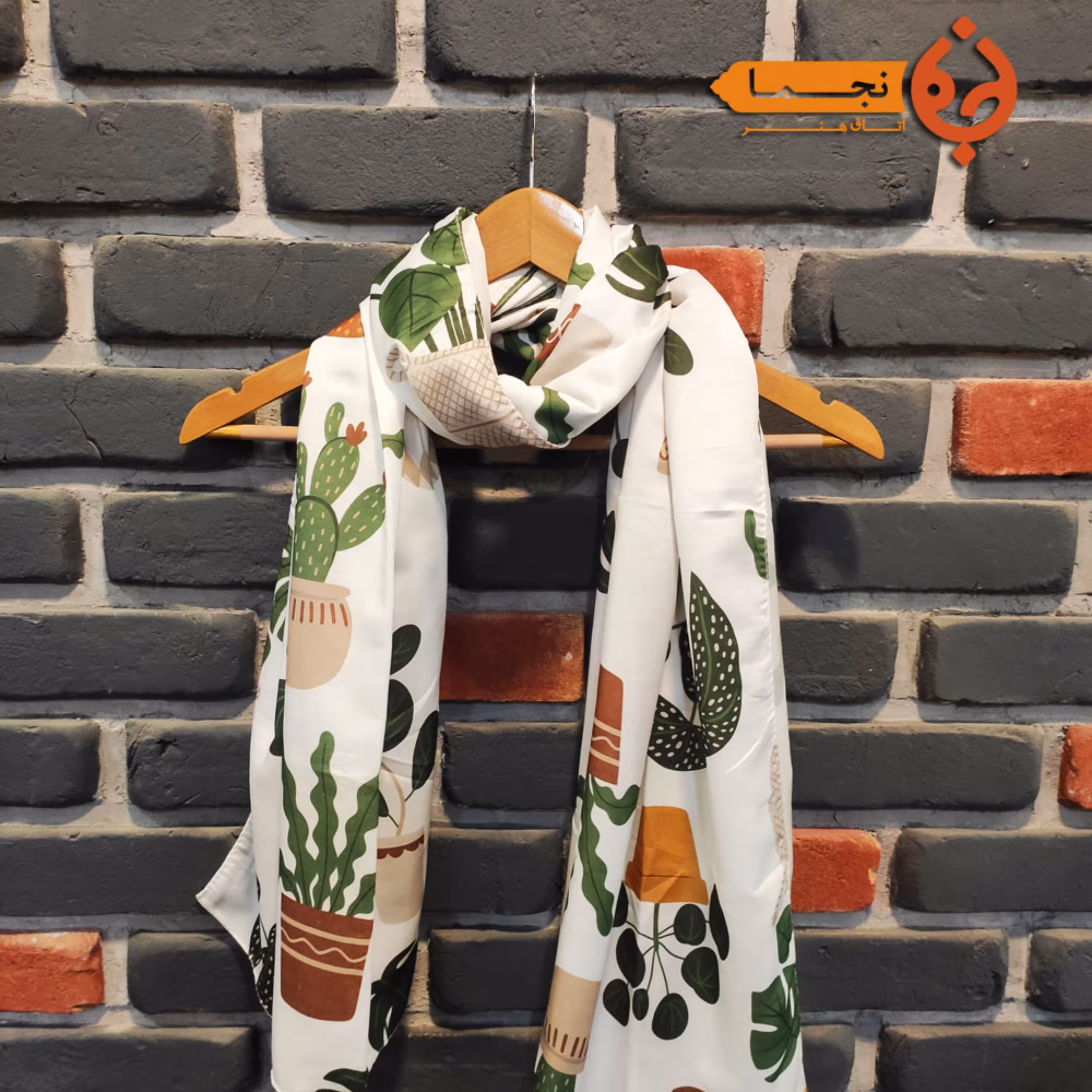 شال طرح کاکتوس کد m26