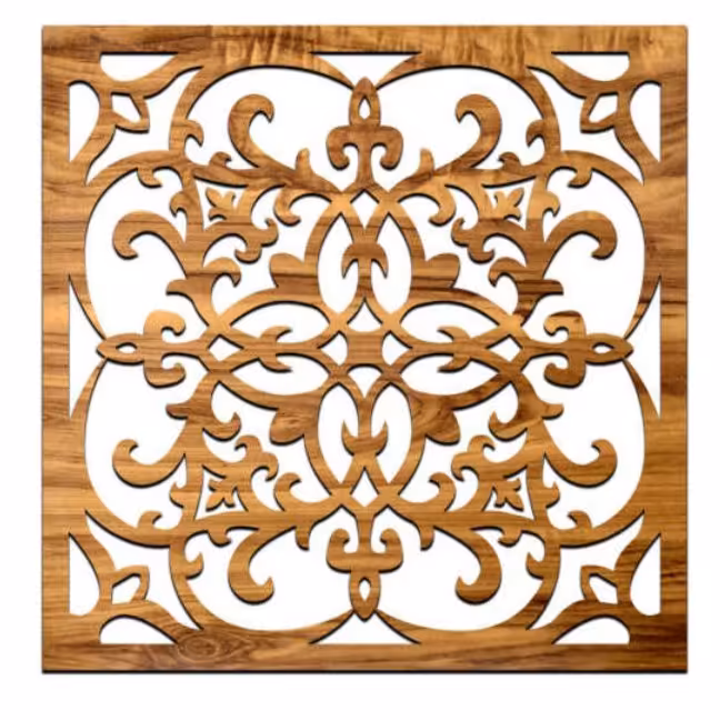 تایل سقفی ام دی اف کد m10 سایز 59.5*59.5