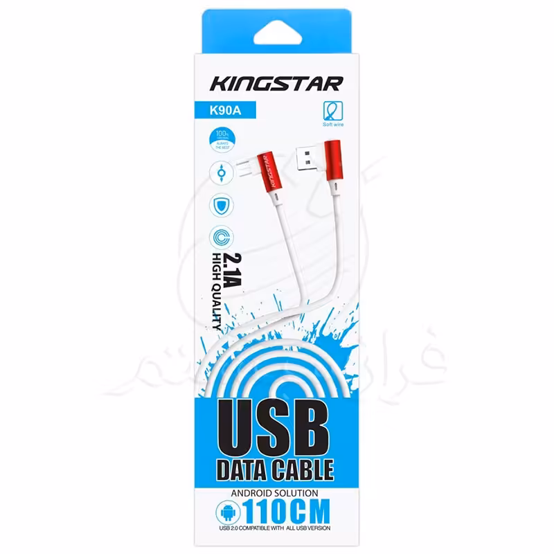 کابل شارژ اندروید K90A کینگ‌استار - فراز سیستم