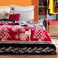 پتو پنبه ای ترک برند مادام کوکو (Madamcoco) مدل Orlena دو نفره سایز 220×200