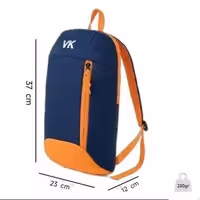 کوله پشتی 10 لیتری ضد رطوبت VK ( سرمه ای/نارنجی )