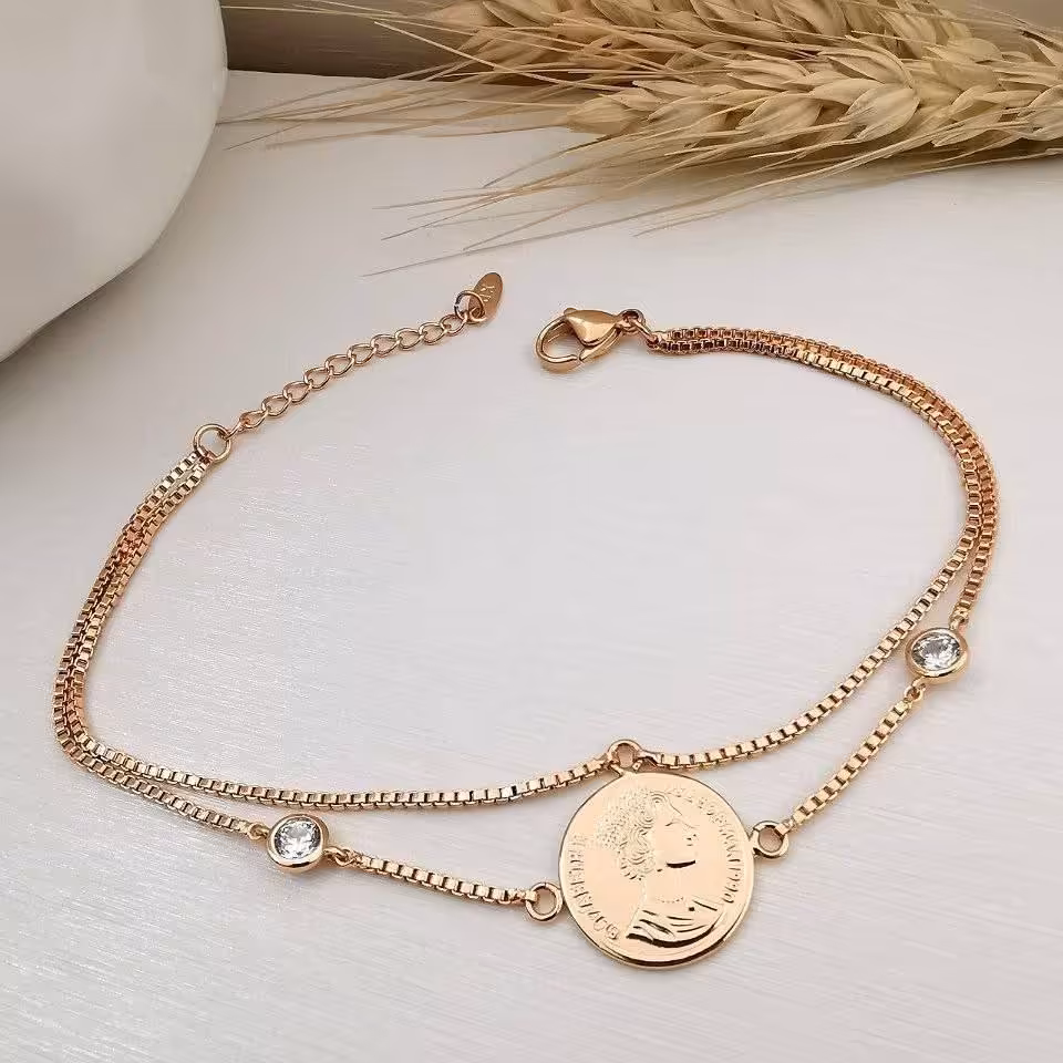 دستبند سکه ای دولاین دورو از برند ژوپینگ