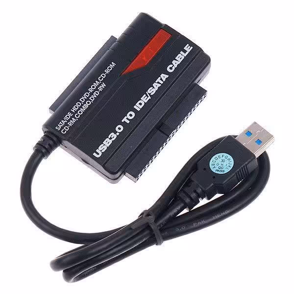 مبدل هارد 2.5 , 3.5 اینچی SATA و IDE به USB3.0SATA/IDE To USB3.0 Adapter