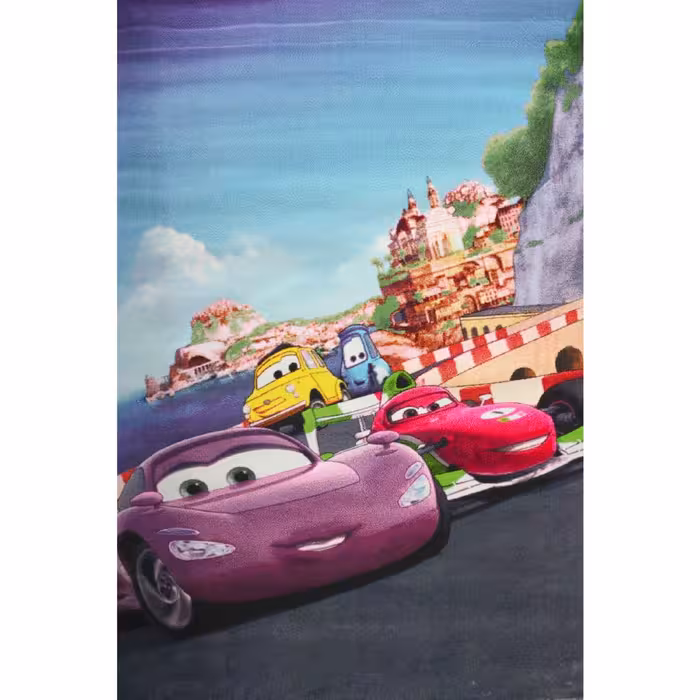 فرش کودک افرند مدل ماشین ها کد 167 (چهار متری)