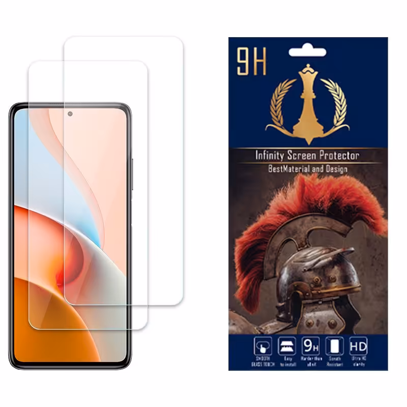 محافظ صفحه نمایش اینفینیتی مدل NANO برای شیائومی Redmi Note 9 Pro 5Gبسته دو عددی